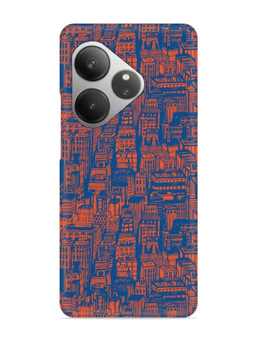 Hand Drawn Seamless Snap Case for Realme Gt 6