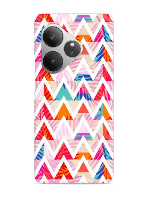 Abstract Triangle Background Snap Case for Realme Gt 6