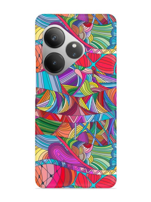 Seamless Patterns Hand Drawn Snap Case for Realme Gt 6