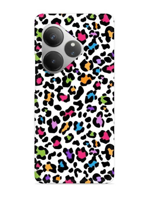 Seamless Leopard Pattern Snap Case for Realme Gt 6