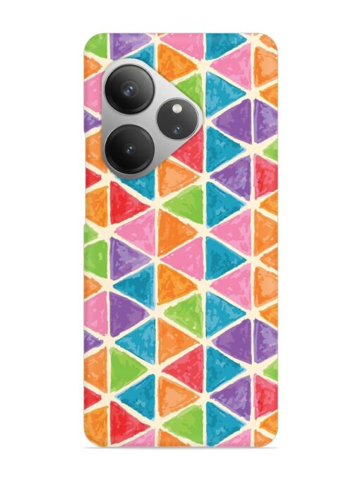 Seamless Colorful Isometric Snap Case for Realme Gt 6