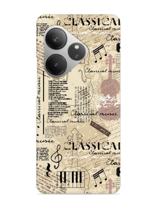 Classical Music Lpattern Snap Case for Realme Gt 6