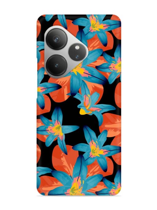 Philippine Flowers Seamless Snap Case for Realme Gt 6