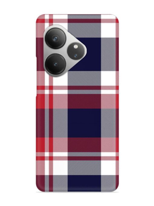 Classic Plaid Tartan Snap Case for Realme Gt 6