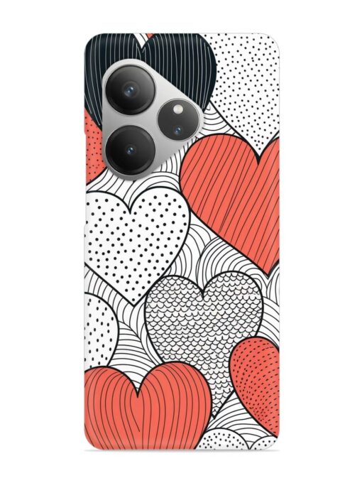 Girly Heart Seamless Snap Case for Realme Gt 6