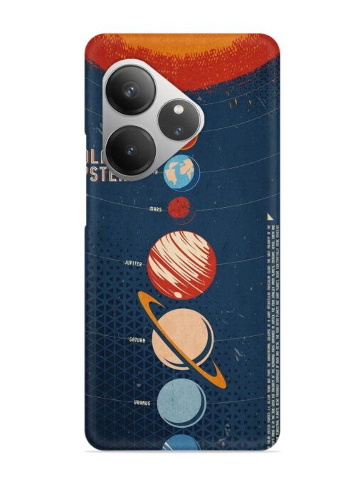 Solar System Vector Snap Case for Realme Gt 6