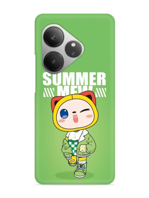 Summer Mew Snap Case for Realme Gt 6