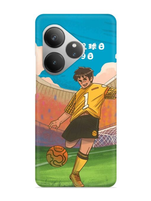 Soccer Kick Snap Case for Realme Gt 6