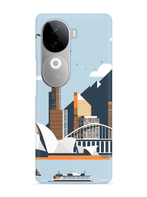 Sydney Opera Landscape Snap Case for Vivo V40E (5G)