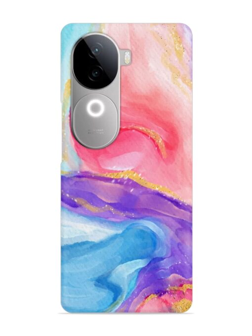 Watercolor Gradient Snap Case for Vivo V40E (5G)