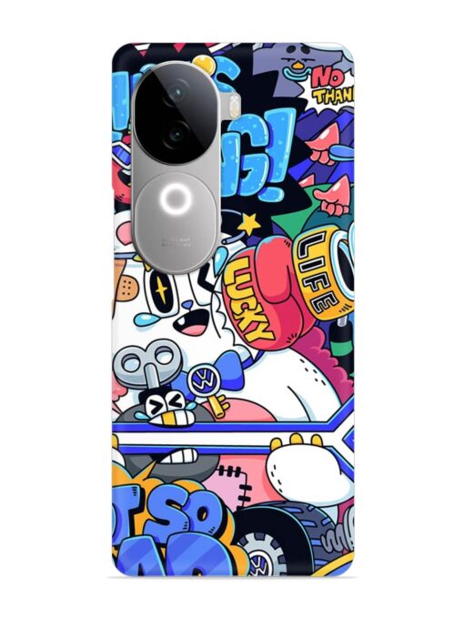 Universal Doodle Snap Case for Vivo V40E (5G)