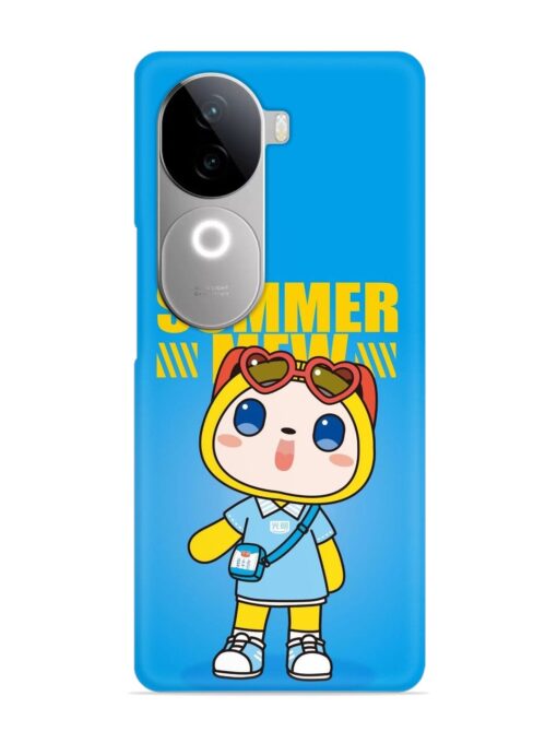 Summer Mew Cartoon Snap Case for Vivo V40E (5G)