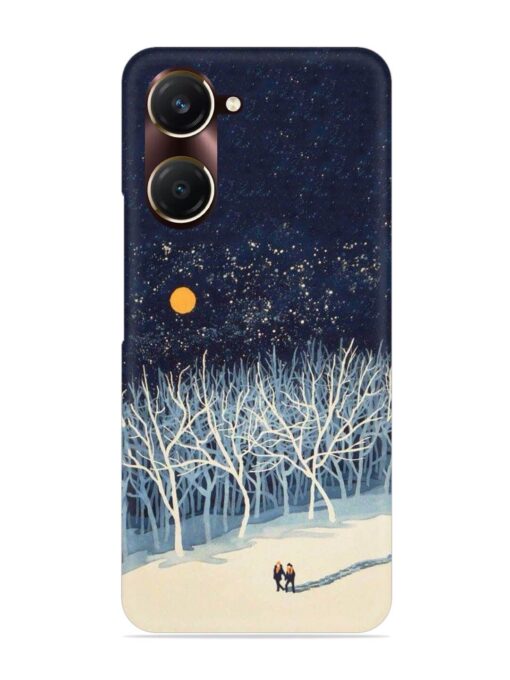 Full Moon Snowshoe Tour Snap Case for Vivo Y18T