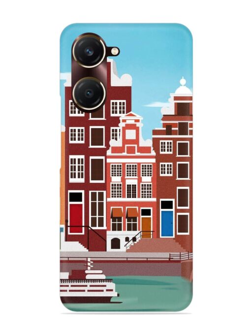 Scenery Architecture Amsterdam Landscape Snap Case for Vivo Y18T