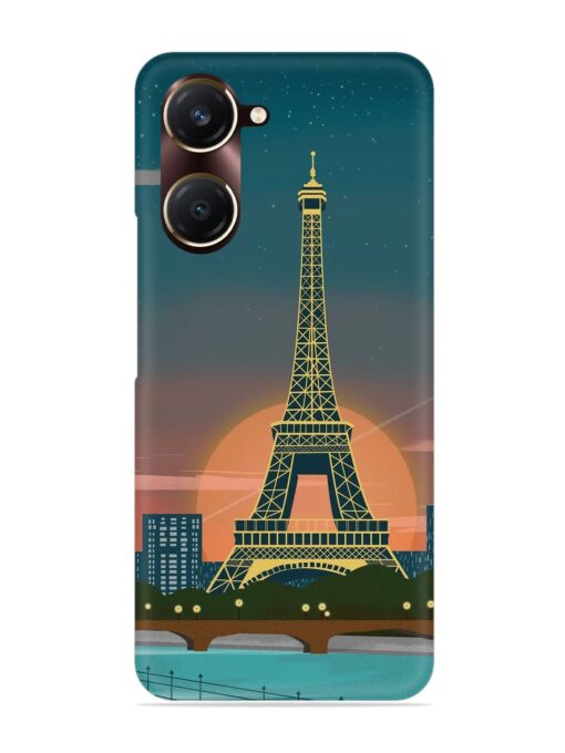 Scenery Architecture France Paris Snap Case for Vivo Y18T