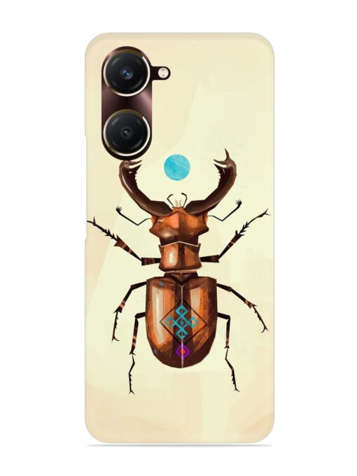 Stag Beetle Vector Snap Case for Vivo Y18T