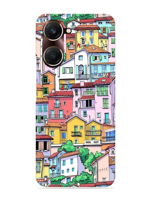 Europe Old Town Snap Case for Vivo Y18T