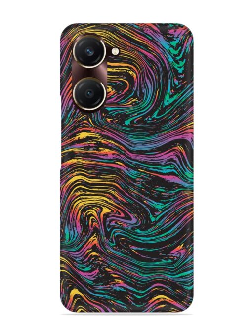 Abstract Liquid Colors Snap Case for Vivo Y18T