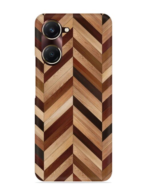 Seamless Wood Parquet Snap Case for Vivo Y18T