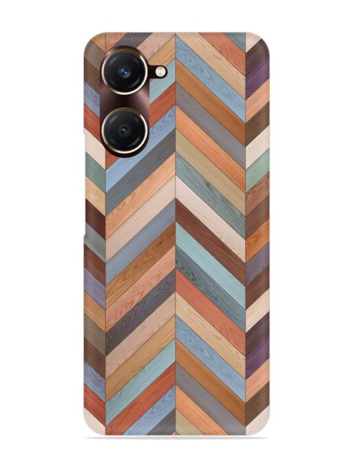 Seamless Wood Parquet Snap Case for Vivo Y18T