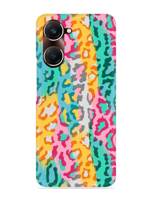 Seamless Vector Colorful Snap Case for Vivo Y18T