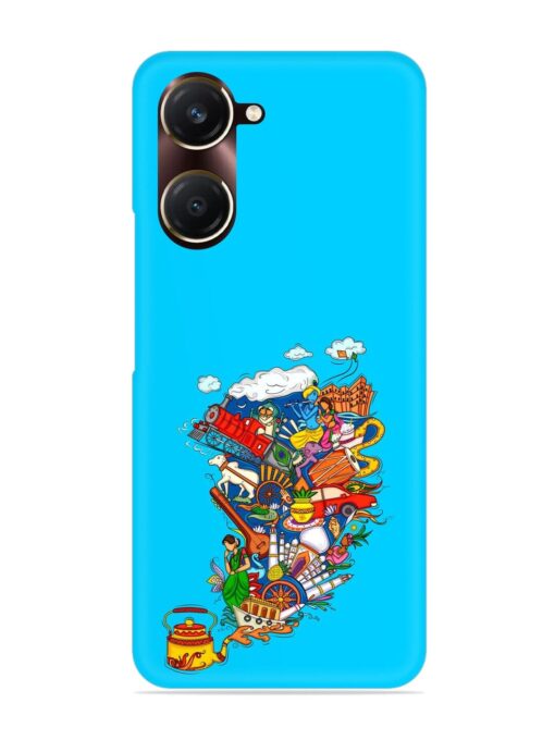 Vector Design Indian Snap Case for Vivo Y18T