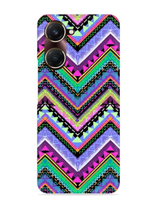 Tribal Aztec Print Snap Case for Vivo Y18T