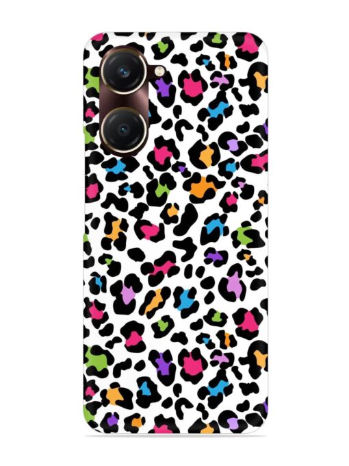 Seamless Leopard Pattern Snap Case for Vivo Y18T