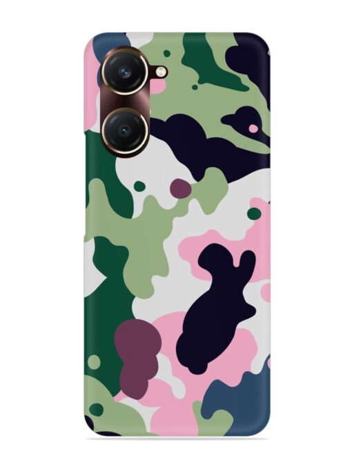 Seamless Funky Camouflage Snap Case for Vivo Y18T