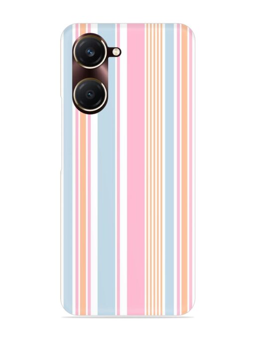 Stripe Seamless Pattern Snap Case for Vivo Y18T