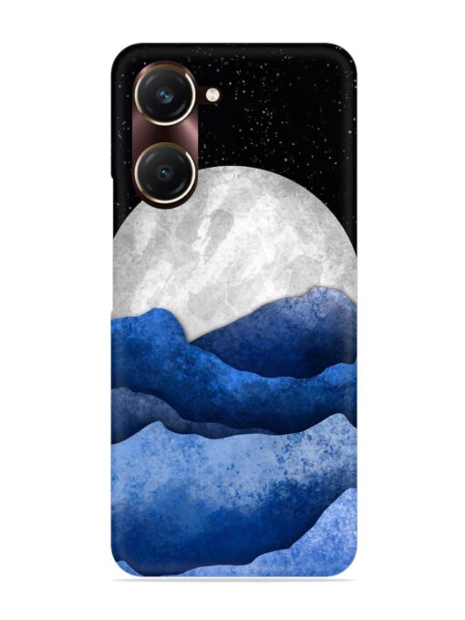 Full Moon Mountain Vector Snap Case for Vivo Y18T