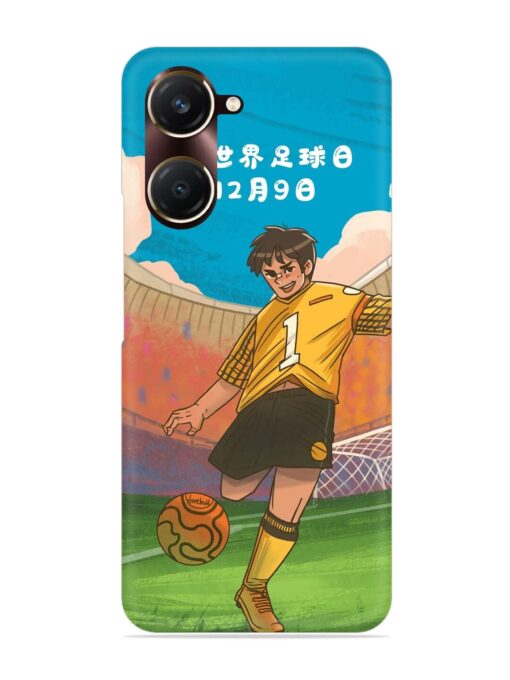 Soccer Kick Snap Case for Vivo Y18T