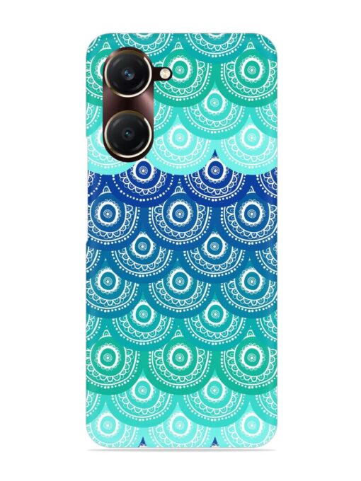 Ethnic Seamless Pattern Snap Case for Vivo Y28S (5G)