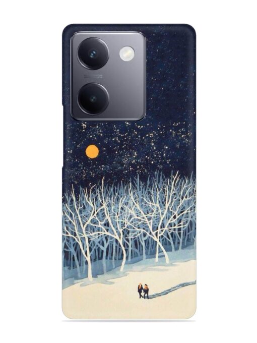 Full Moon Snowshoe Tour Snap Case for Vivo Y300 Plus (5G)