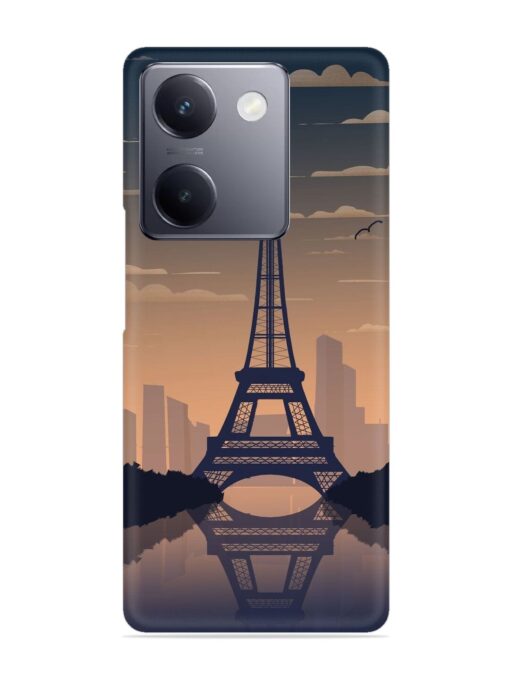 France Paris Eiffel Tower Gradient Snap Case for Vivo Y300 Plus (5G)