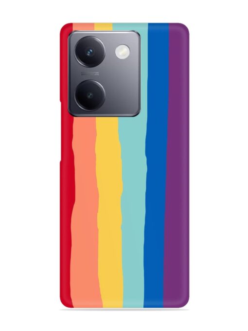 Rainbow Genuine Liquid Snap Case for Vivo Y300 Plus (5G)