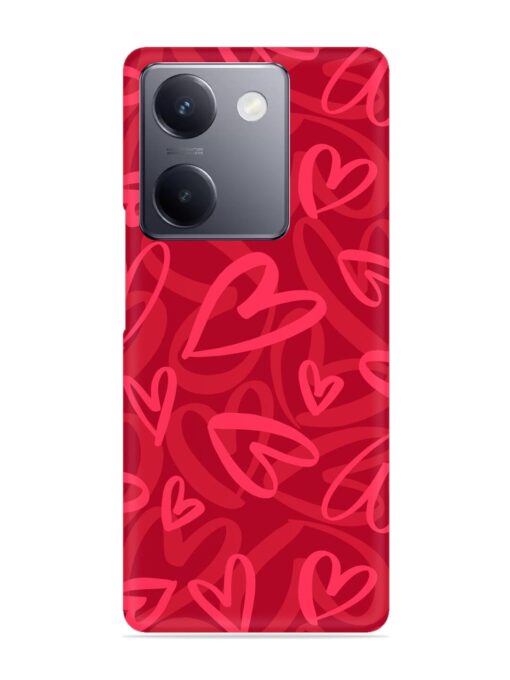 Seamless Romantic Pattern Snap Case for Vivo Y300 Plus (5G)