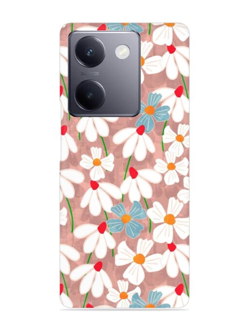 Abstract Petal Flowers Snap Case for Vivo Y300 Plus (5G)