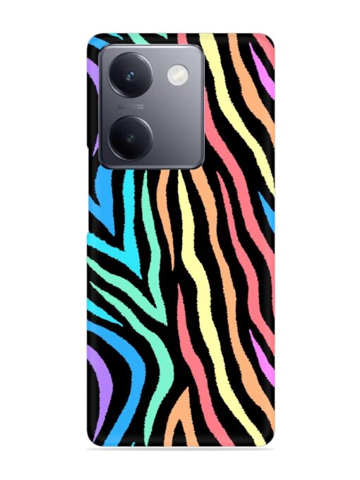 Colorful Abstract Zebra Snap Case for Vivo Y300 Plus (5G)