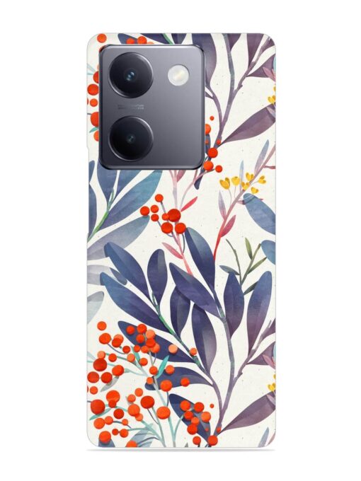 Seamless Floral Pattern Snap Case for Vivo Y300 Plus (5G)