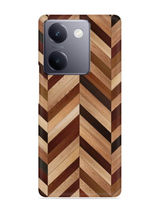 Seamless Wood Parquet Snap Case for Vivo Y300 Plus (5G)