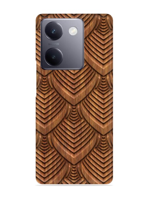 Carved Pattern On Snap Case for Vivo Y300 Plus (5G)