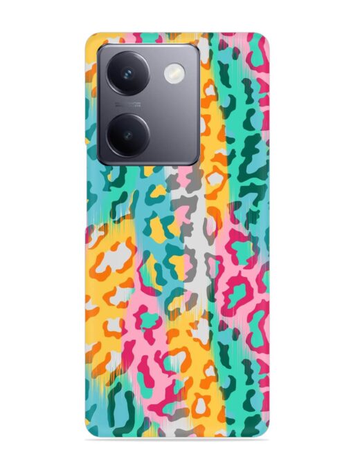 Seamless Vector Colorful Snap Case for Vivo Y300 Plus (5G)