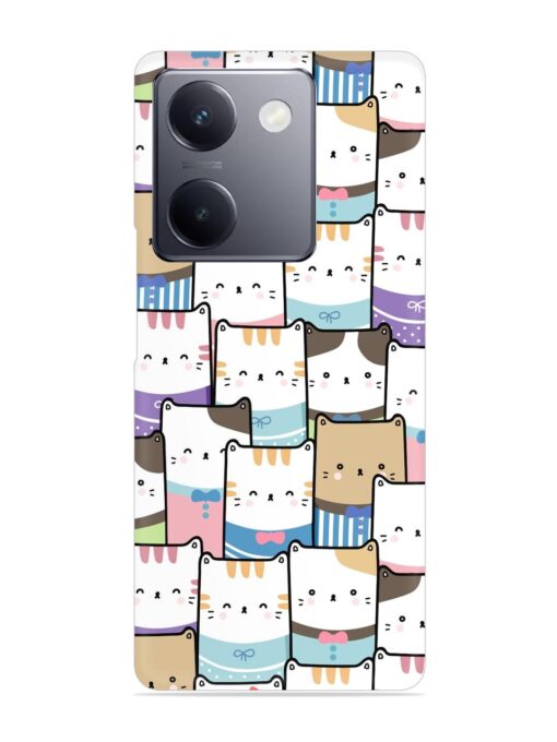 Cute Adorable Cat Snap Case for Vivo Y300 Plus (5G)