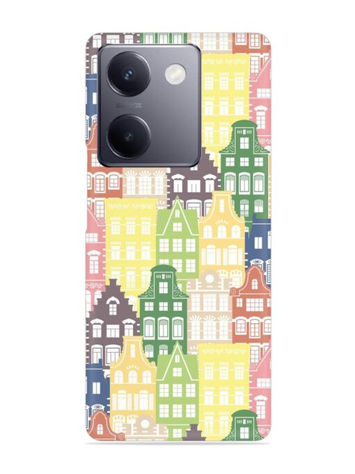 Seamless Shapes Pattern Snap Case for Vivo Y300 Plus (5G)