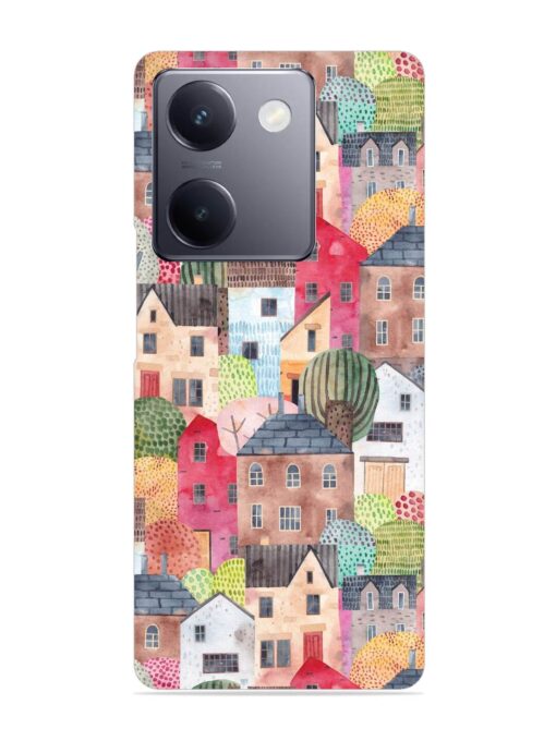 Abstract Seamless Pattern Snap Case for Vivo Y300 Plus (5G)