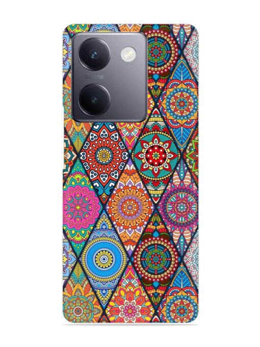 Seamless Tile Pattern Snap Case for Vivo Y300 Plus (5G)