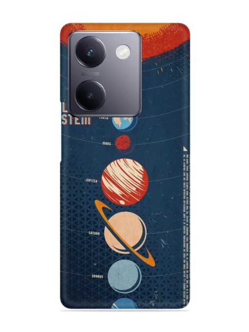 Solar System Vector Snap Case for Vivo Y300 Plus (5G)