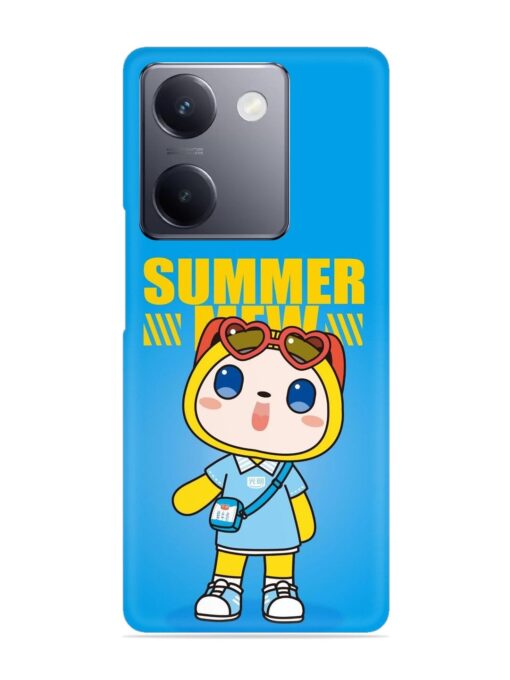 Summer Mew Cartoon Snap Case for Vivo Y300 Plus (5G)