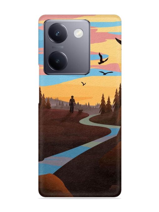 Natural Landscape Art Snap Case for Vivo Y300 Plus (5G)